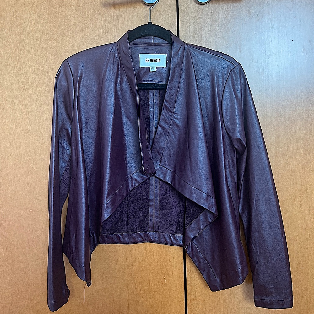 BB Dakota Jacket, Size XS, Deep Purple